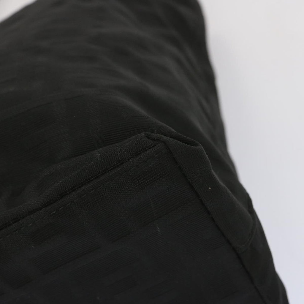 FENDI Zucca Canvas Hand Bag Blackhk1176