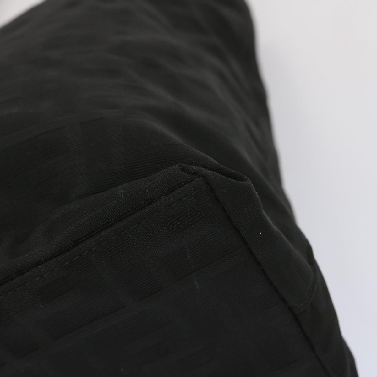 FENDI Zucca Canvas Hand Bag Blackhk1176