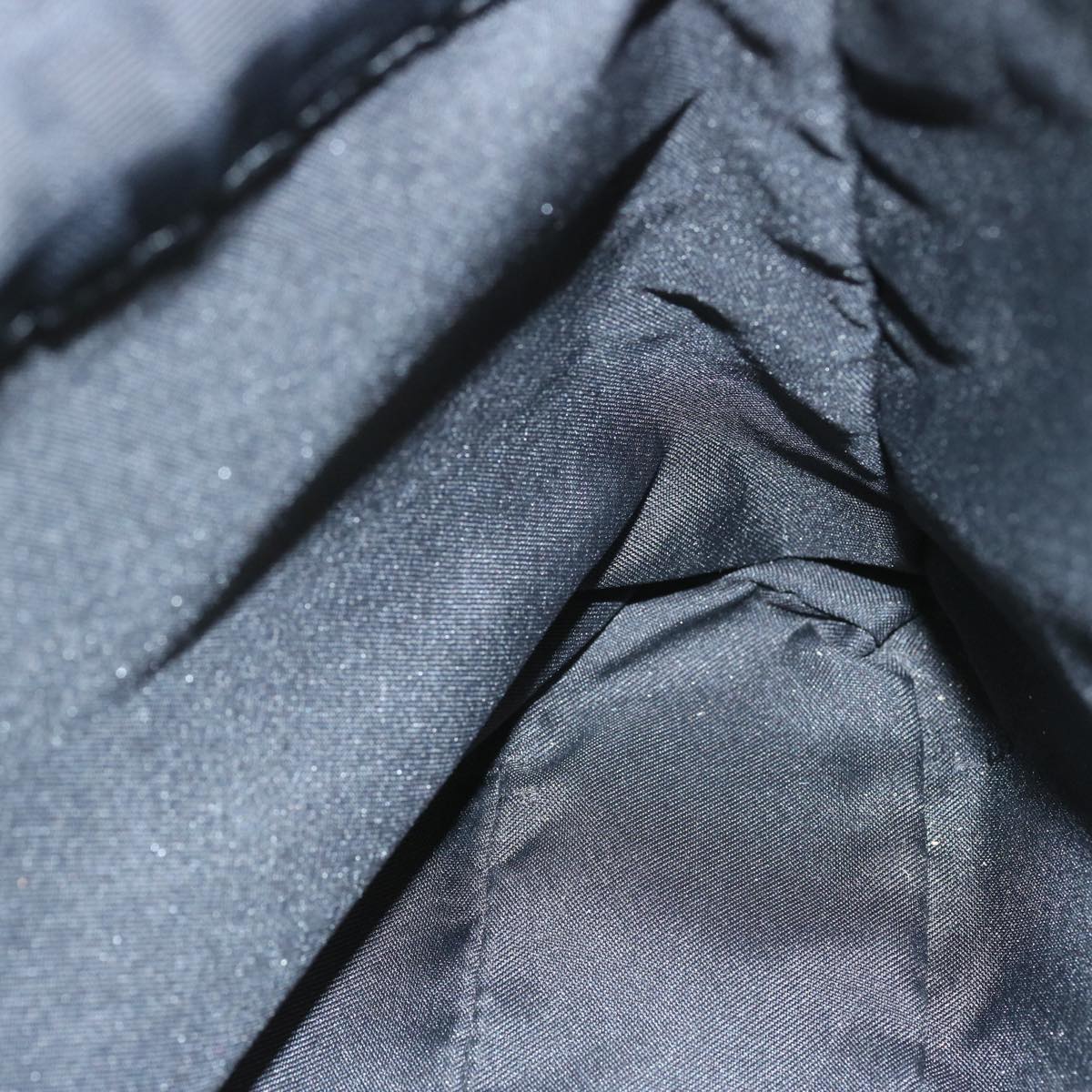 FENDI Zucca Canvas Hand Bag Blackhk1176