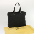 FENDI Zucca Canvas Hand Bag Blackhk1176