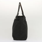 FENDI Zucca Canvas Hand Bag Blackhk1176