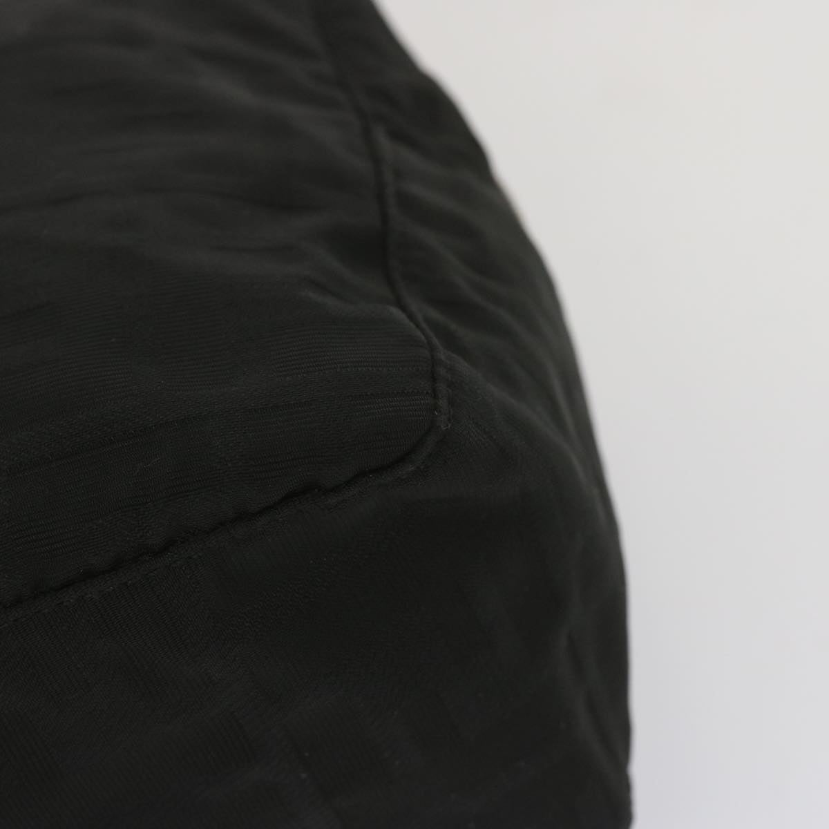 FENDI Zucca Canvas Hand Bag Blackhk1179