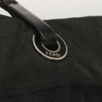 FENDI Zucca Canvas Hand Bag Blackhk1179