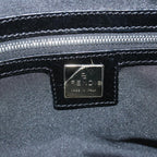 FENDI Zucca Canvas Hand Bag Blackhk1179