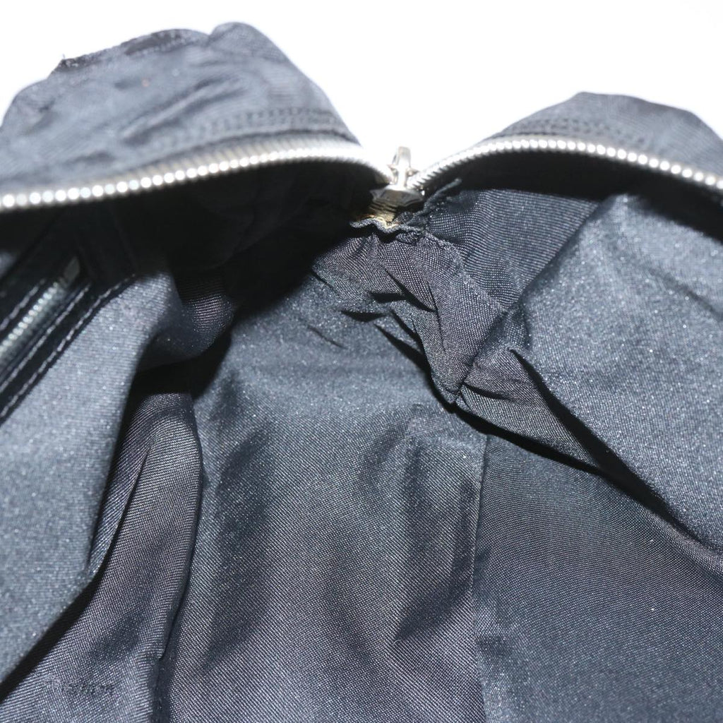 FENDI Zucca Canvas Hand Bag Blackhk1179