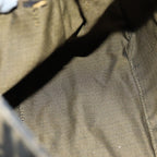 FENDI Zucca Canvas Mamma Baguette Shoulder Bag Black Brownhk1297