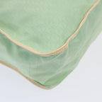 FENDI Zucchino Canvas Shoulder Bag Nylon Greenhk1304
