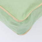 FENDI Zucchino Canvas Shoulder Bag Nylon Greenhk1304