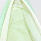 FENDI Zucchino Canvas Shoulder Bag Nylon Greenhk1304