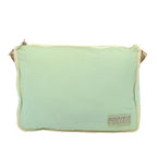 FENDI Zucchino Canvas Shoulder Bag Nylon Greenhk1304
