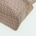 FENDI Zucchino Canvas Hand Bag Pinkhk1386