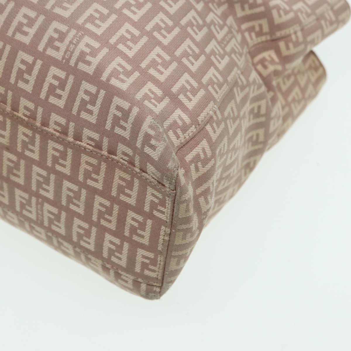 FENDI Zucchino Canvas Hand Bag Pinkhk1386