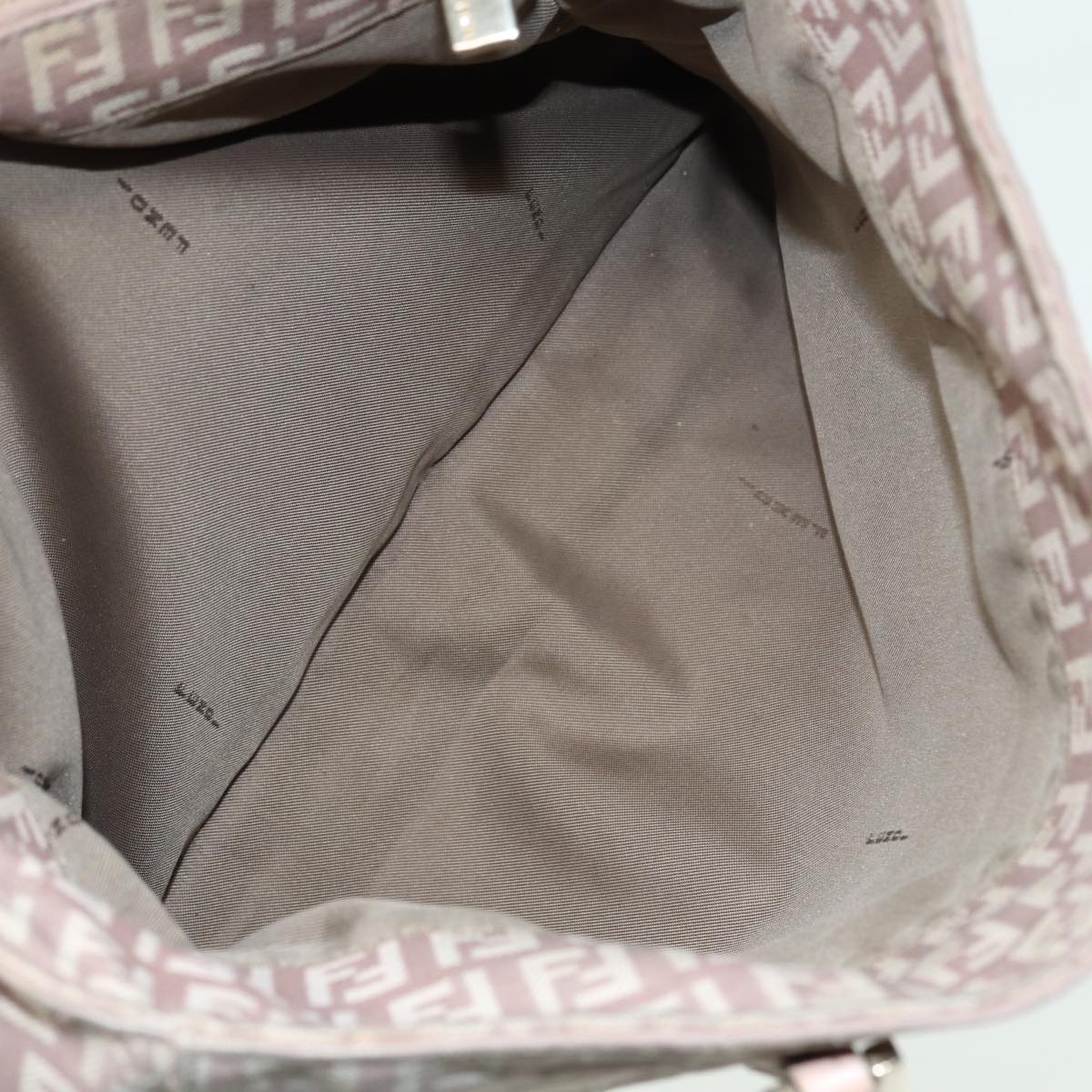 FENDI Zucchino Canvas Hand Bag Pinkhk1386