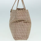 FENDI Zucchino Canvas Hand Bag Pinkhk1386