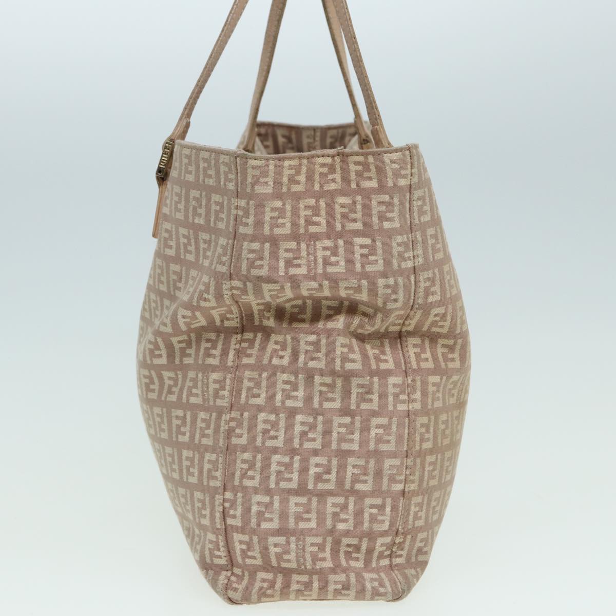 FENDI Zucchino Canvas Hand Bag Pinkhk1386