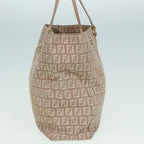 FENDI Zucchino Canvas Hand Bag Pinkhk1386