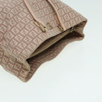 FENDI Zucchino Canvas Hand Bag Pinkhk1386