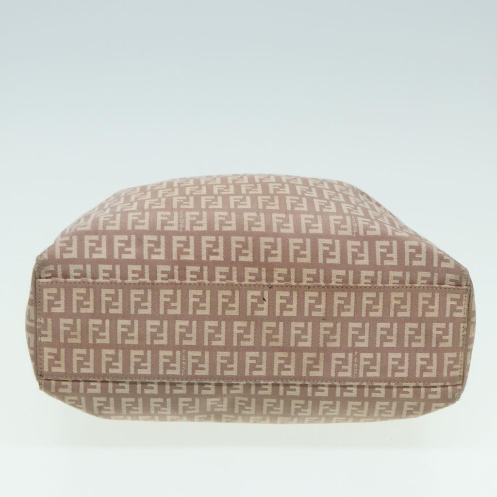 FENDI Zucchino Canvas Hand Bag Pinkhk1386