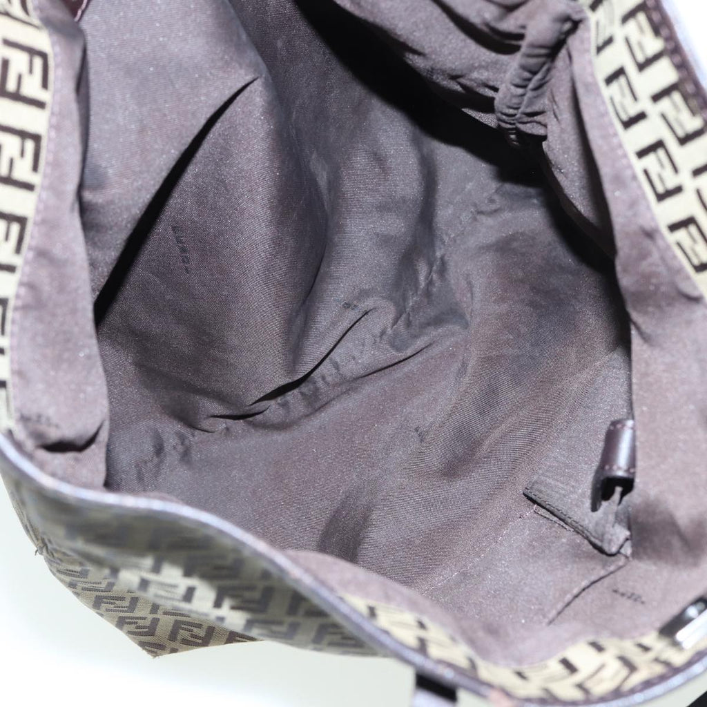FENDI Zucchino Canvas Tote Bag Beigehk1424