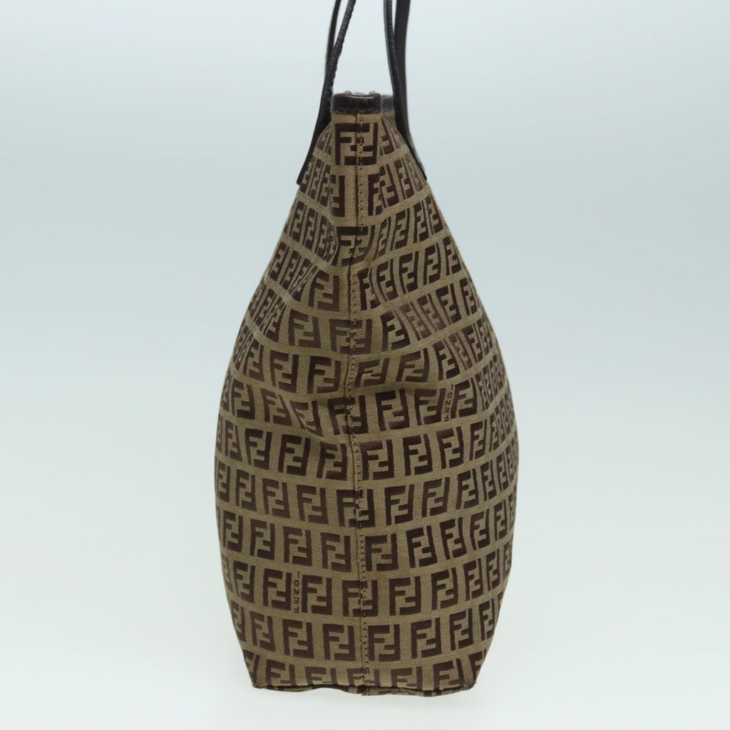 FENDI Zucchino Canvas Tote Bag Beigehk1424