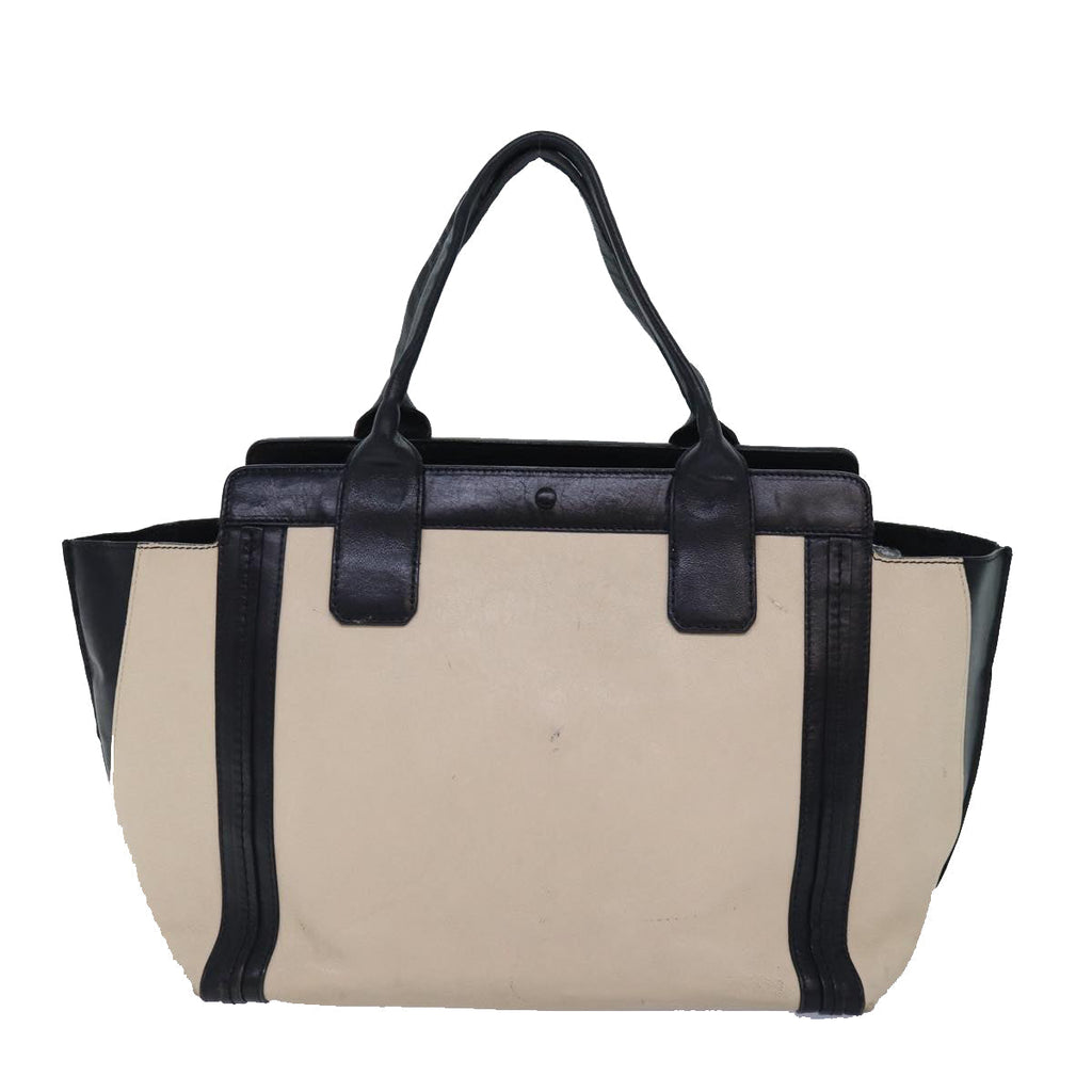 Chloe Tote Bag Leather Beige hk1510