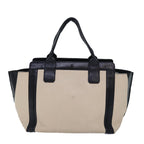 Chloe Tote Bag Leather Beige hk1510