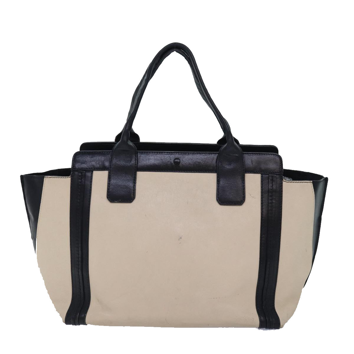 Chloe Tote Bag Leather Beige hk1510
