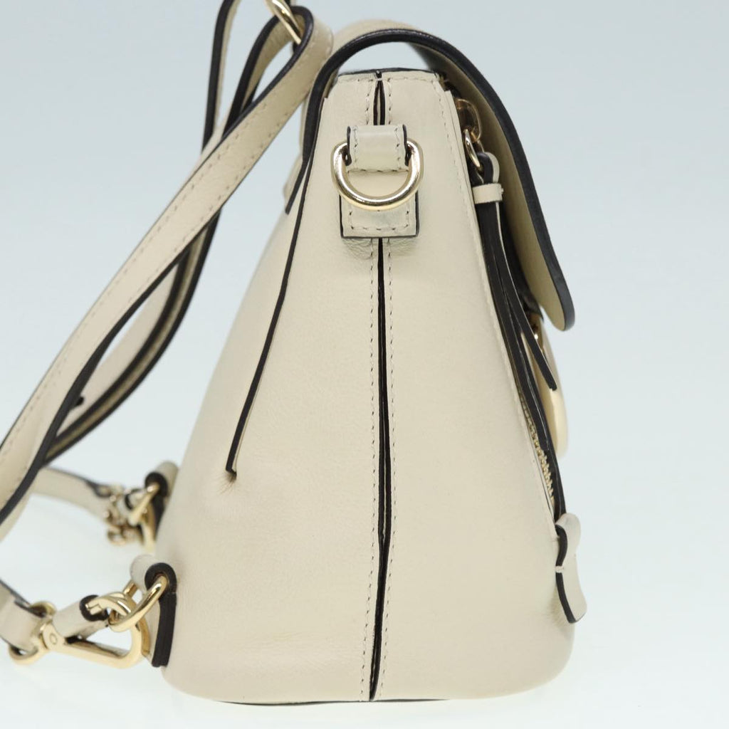 Chloe Fay Backpack Suede Beige Gold hk1579