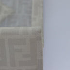 FENDI Tote Bag Nylon White Silverhk1586