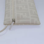 FENDI Tote Bag Nylon White Silverhk1586