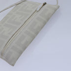 FENDI Tote Bag Nylon White Silverhk1586