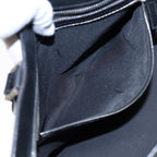 FENDI Zucca Canvas Hand Bag Black Silverhk1588