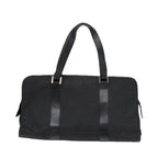 FENDI Zucca Canvas Hand Bag Black Silverhk1588