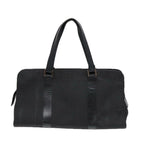 FENDI Zucca Canvas Hand Bag Black Silverhk1588