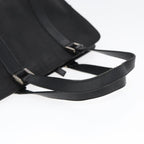 FENDI Zucca Canvas Hand Bag Black Silverhk1588