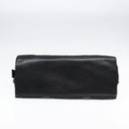 FENDI Zucca Canvas Hand Bag Black Silverhk1588