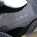 FENDI Zucca Canvas Mamma Baguette Shoulder Bag Brown Black Silverhk1612