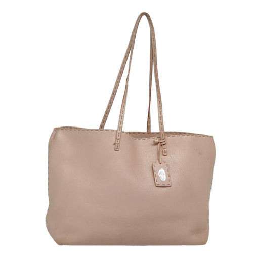 FENDI Celeria Tote Bag Leather Pink 8BH126hk1664
