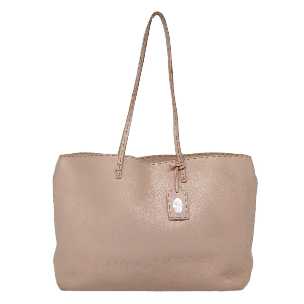 FENDI Celeria Tote Bag Leather Pink 8BH126hk1664