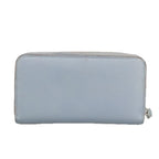 FENDI Wallet Leather Light Blue Silverhk1811
