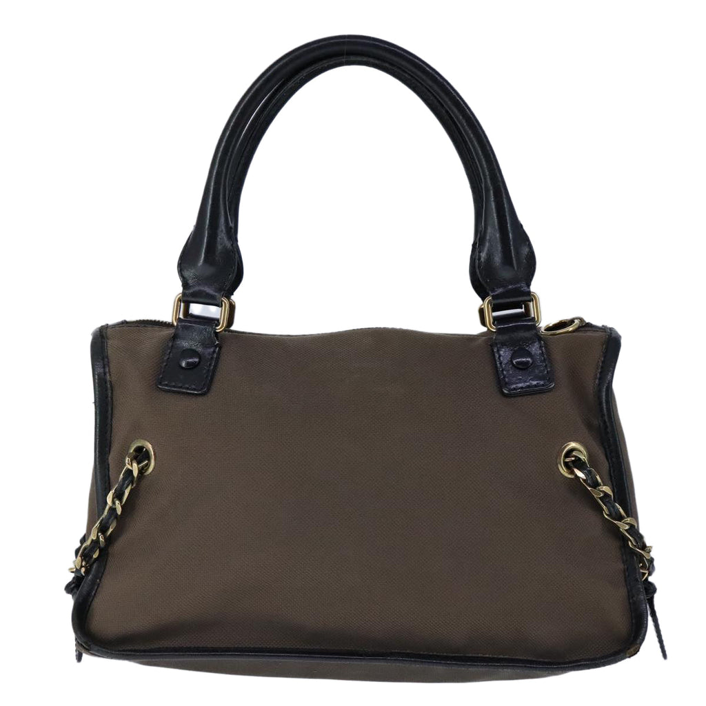 Chloe Harley Shoulder Bag Canvas Brown hk1877