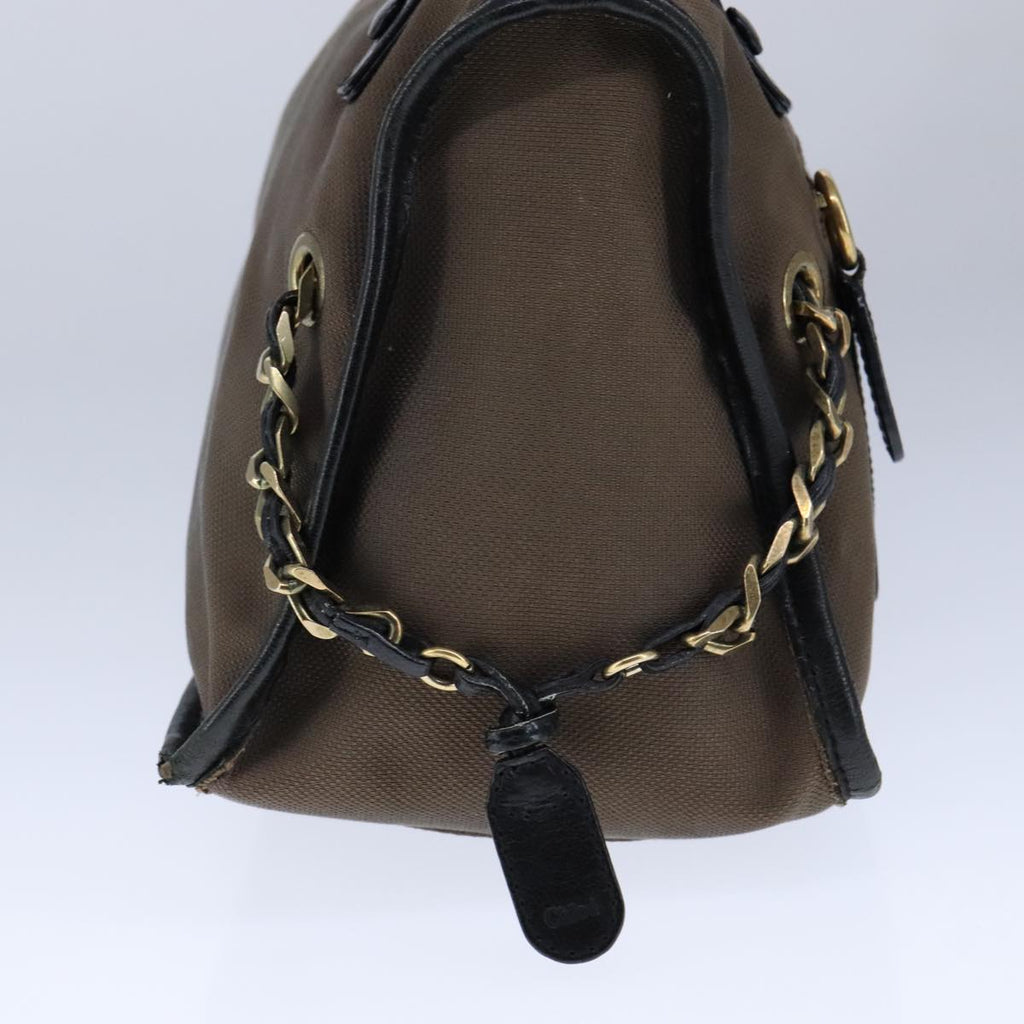 Chloe Harley Shoulder Bag Canvas Brown hk1877