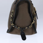 Chloe Harley Shoulder Bag Canvas Brown hk1877