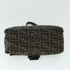 FENDI Zucca Canvas Mamma Baguette Shoulder Bag Brownhk856