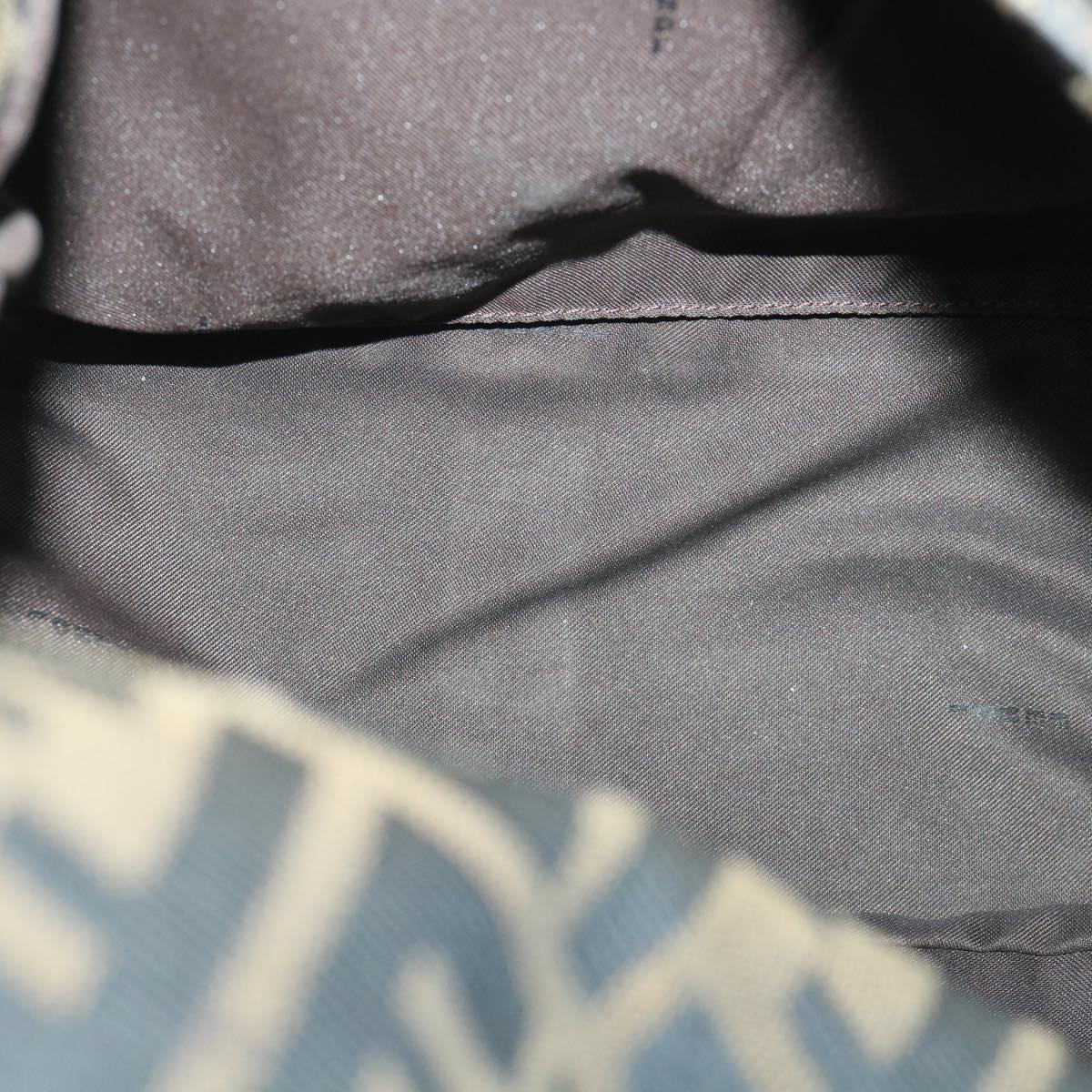 FENDI Zucca Canvas Mamma Baguette Shoulder Bag Brownhk856