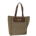 FENDI Zucchino Canvas Tote Bag Beigehk887