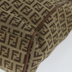 FENDI Zucchino Canvas Tote Bag Beigehk887