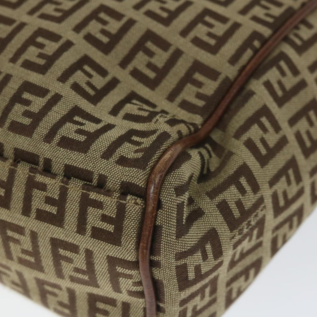 FENDI Zucchino Canvas Tote Bag Beigehk887