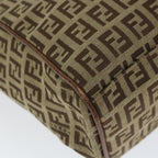 FENDI Zucchino Canvas Tote Bag Beigehk887