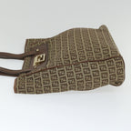 FENDI Zucchino Canvas Tote Bag Beigehk887